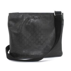 Gucci Messenger Bag GG Imprime Black Shoulder Crossbody